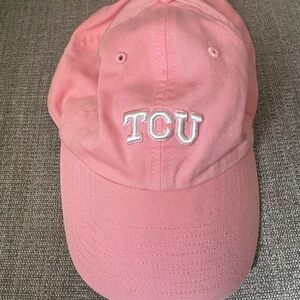 Pink TCU Baseball Cap